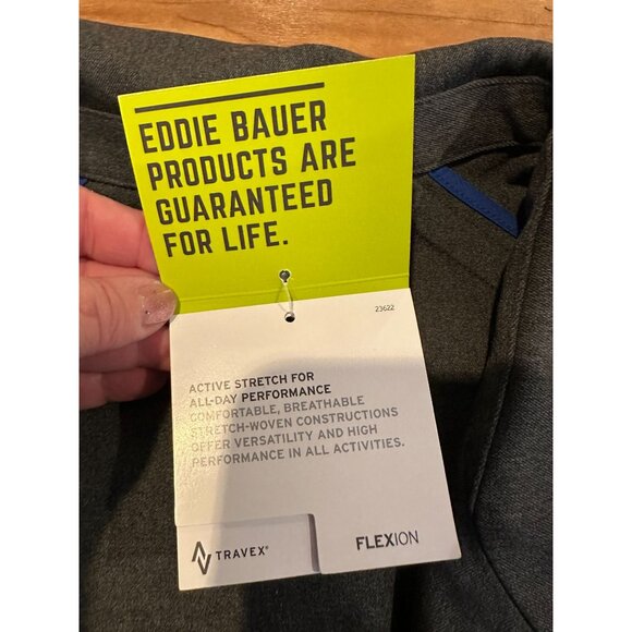 Eddie Bauer Travel Eddie Bauer Women’s WR Travel Blazer – Size‎ 16 – Dark Gray – - Picture 7 of 15